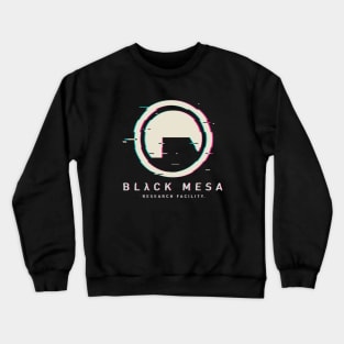 Black Mesa Research Facility Glitch Crewneck Sweatshirt